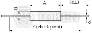 (BWL) 功率型低阻低感毫歐電阻 尺寸圖