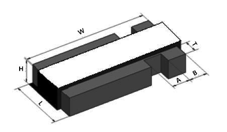 四端子貼片電阻尺寸 (LRF)