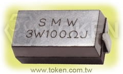 电力型绕线封装电阻器 (SMW) 表面贴装